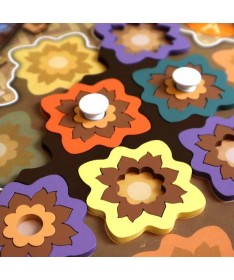 Café de fleur - L'art de la marqueterie
