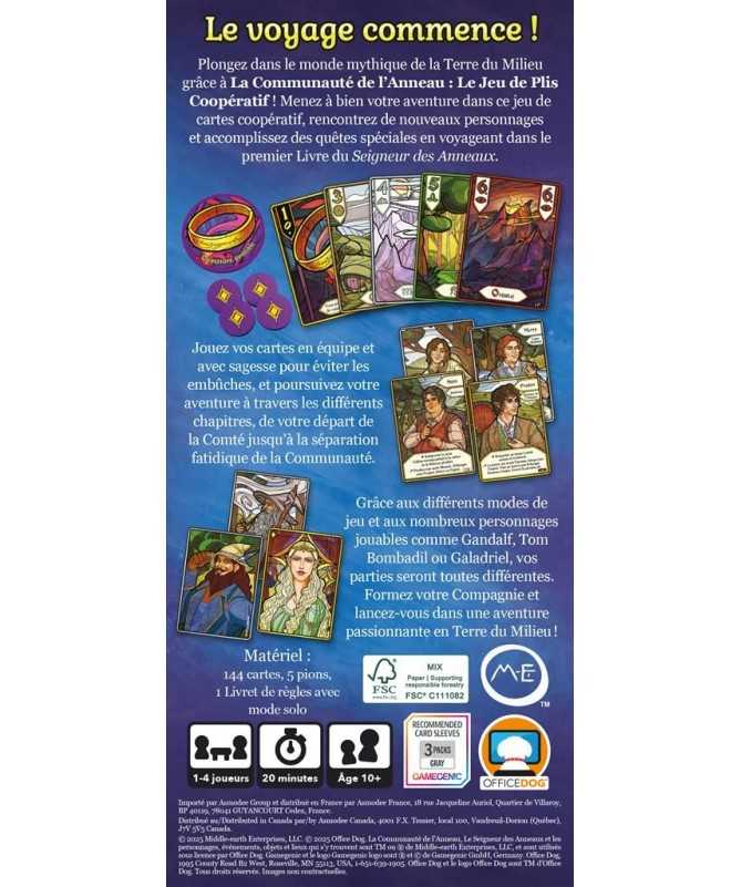 La communauté de l'anneau : Le jeu de plis coopératif La communauté de l'anneau : Le jeu de plis coopératif