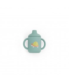 Set vaisselle silicone - Trois petits lapins