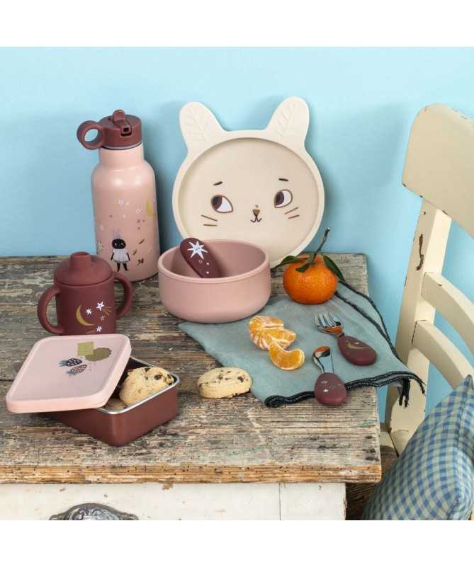 Set vaisselle silicone - Après la pluie Set vaisselle silicone - Après la pluie