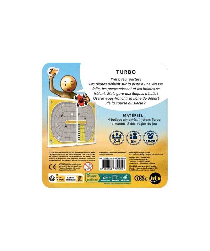 Jeu de voyage magnétique - Turbo