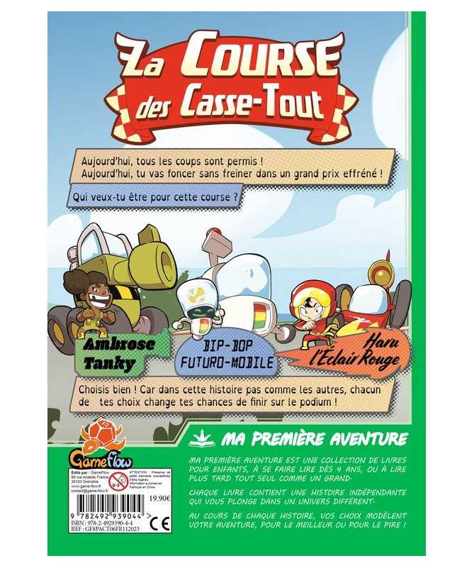 Ma 1ère Aventure : La Course des Casse-Tout - version longue