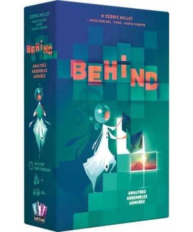 Behind
