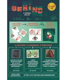 Behind