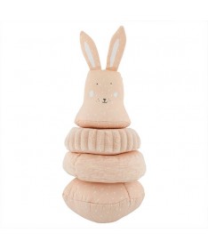 Jouet Culbuto tissu - Mrs Rabbit - Eveil sonore