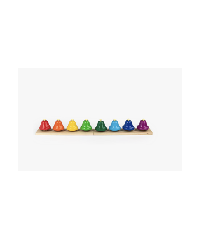 8 clochettes musicales Les Popipop 8 clochettes musicales Les Popipop