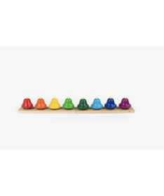8 clochettes musicales Les Popipop