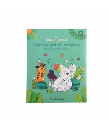 Peinture palette magique Dans la jungle