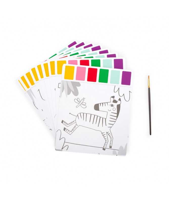 Peinture palette magique Les Toupitis
