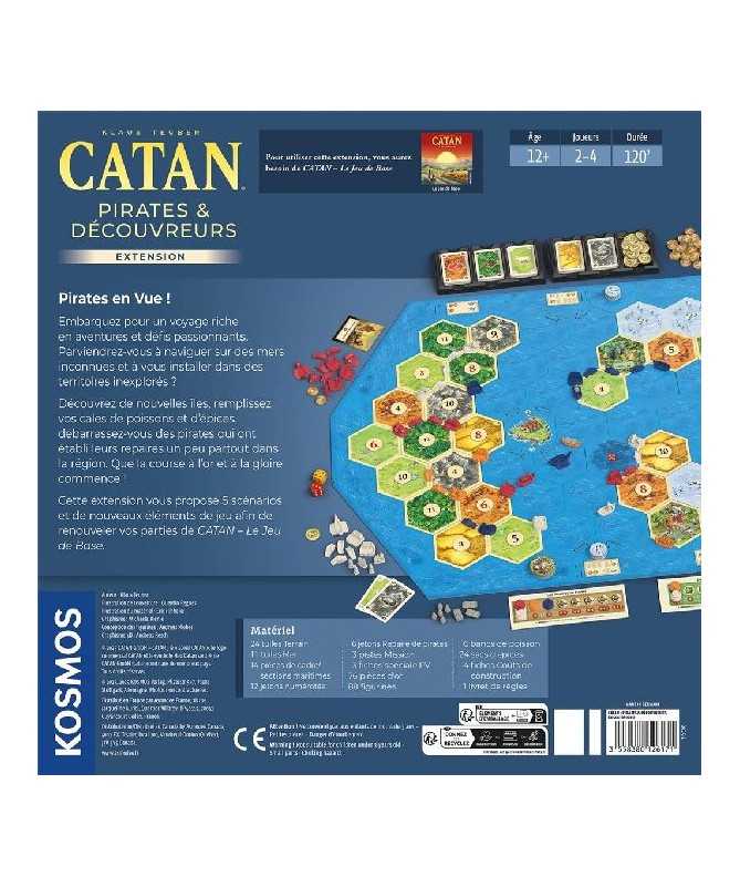 Catan ext. Pirates & Découvreurs