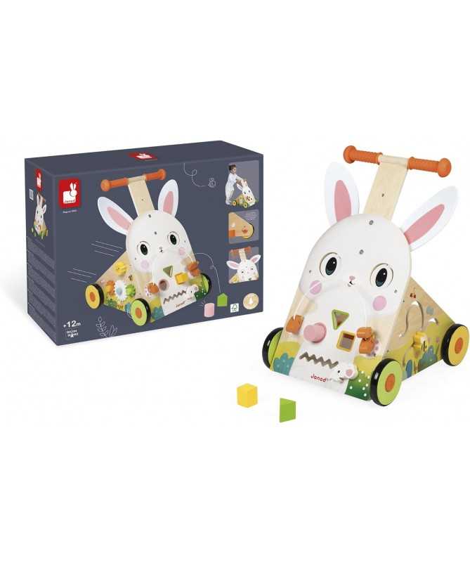 Chariot de marche Lapin - Ferme Chariot de marche Lapin - Ferme