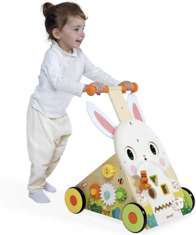 Chariot de marche Lapin - Ferme Chariot de marche Lapin - Ferme