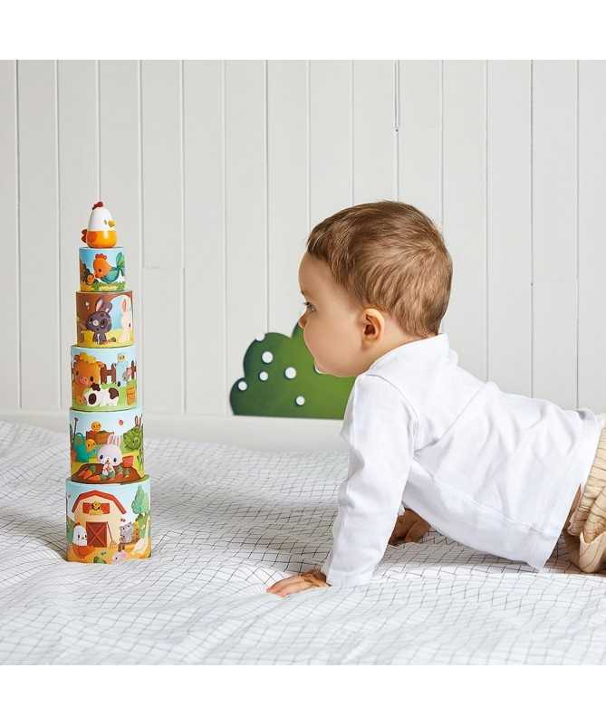 Ma première pyramide poule - Ferme