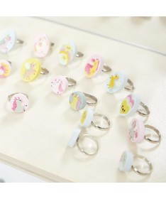 Licorne - 20 bagues ajustables