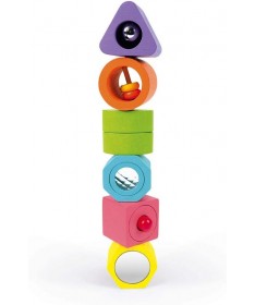 Puzzle i wood - 6 cubes sensoriels