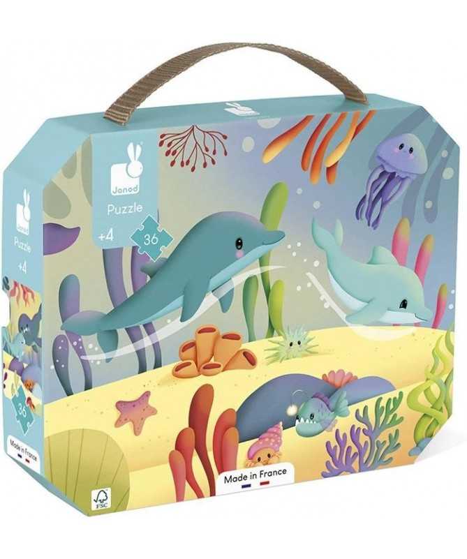 Puzzle frise - Les animaux marins (36 pcs) Puzzle frise - Les animaux marins (36 pcs)