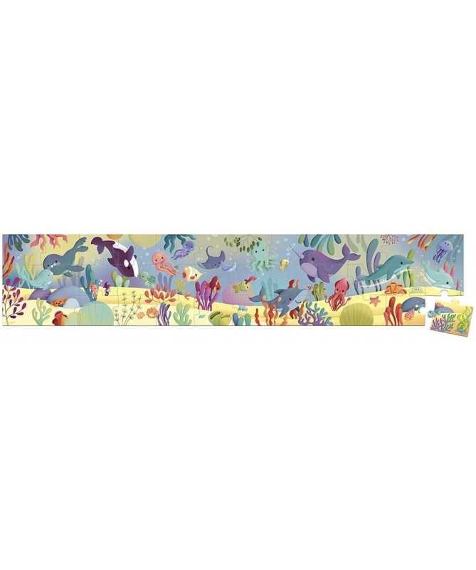 Puzzle frise - Les animaux marins (36 pcs) Puzzle frise - Les animaux marins (36 pcs)