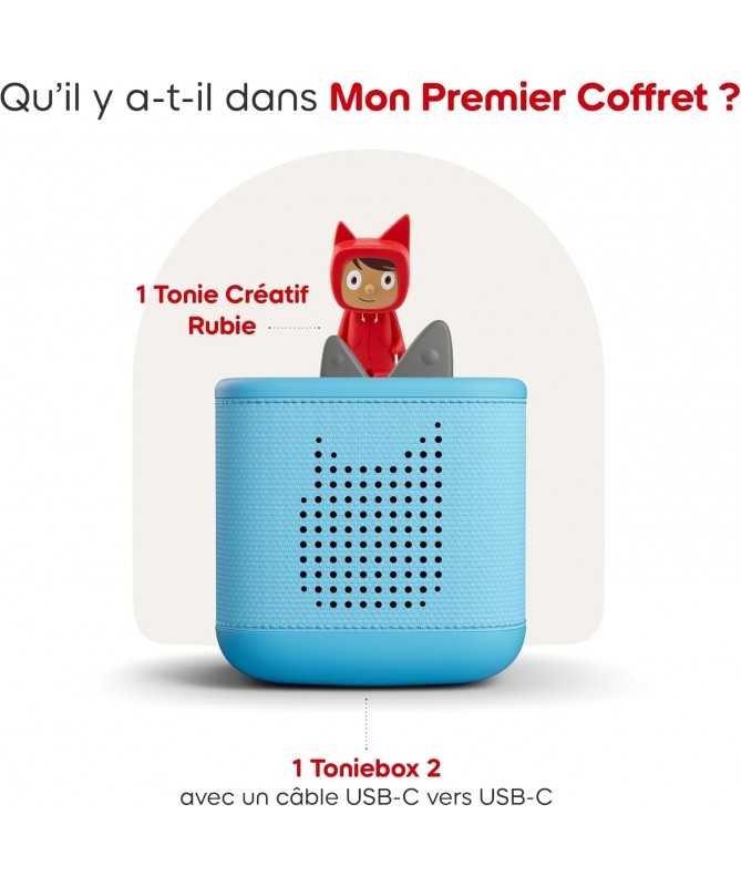 Mon Premier Coffret Toniebox 2 - Bleu Ciel Mon Premier Coffret Toniebox 2 - Bleu Ciel