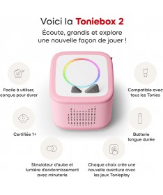 Mon Premier Coffret Toniebox 2 - Rose Fleur