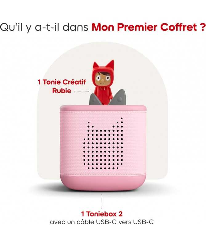 Mon Premier Coffret Toniebox 2 - Rose Fleur Mon Premier Coffret Toniebox 2 - Rose Fleur