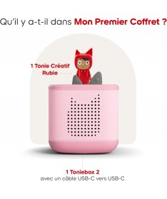 Mon Premier Coffret Toniebox 2 - Rose Fleur