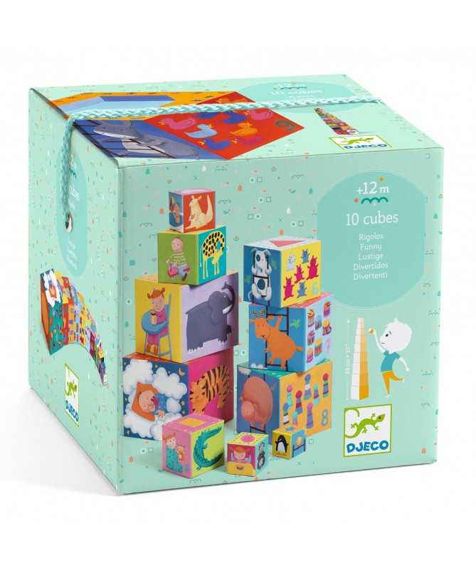 10 cubes Rigolos - Pyramide