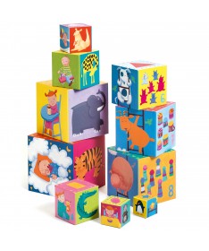 10 cubes Rigolos - Pyramide