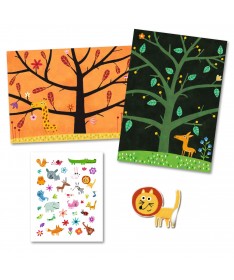 Stickers repositionnables - Chat-perché !