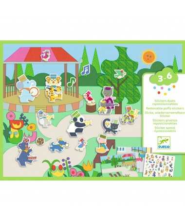 Stickers repositionnables - Fanfare
