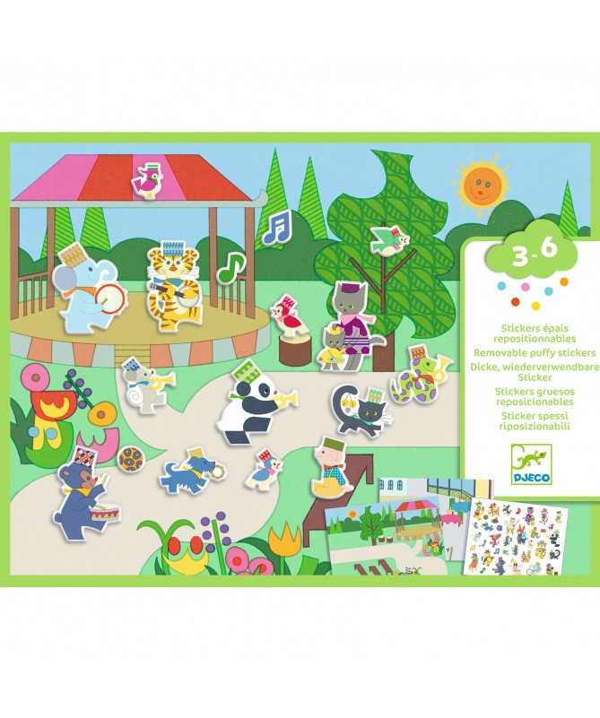 Stickers repositionnables - Fanfare