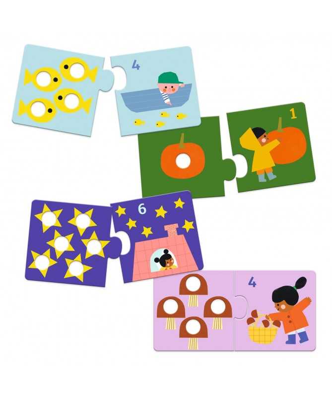 Puzzle - Duo Premiers chiffres Puzzle - Duo Premiers chiffres