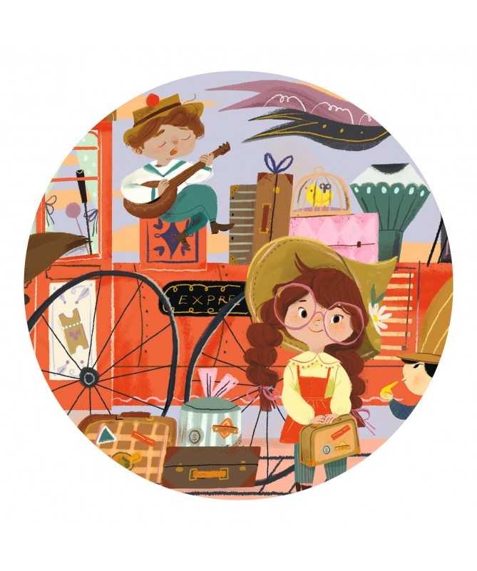 Puzzle - Le voyage de Mia (36 pcs) Puzzle - Le voyage de Mia (36 pcs)