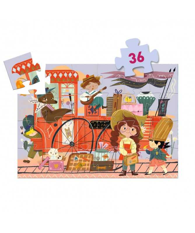 Puzzle - Le voyage de Mia (36 pcs) Puzzle - Le voyage de Mia (36 pcs)