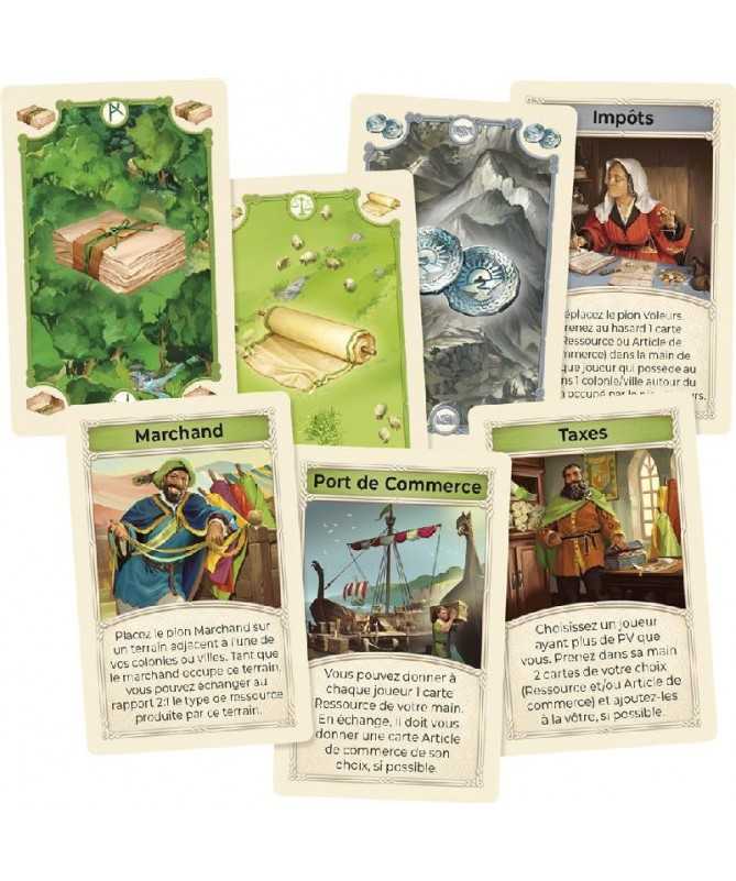 Catan ext. Villes & Chevaliers Catan ext. Villes & Chevaliers