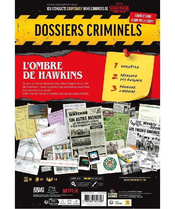 Dossiers Criminels - L'Ombre de Hawkins