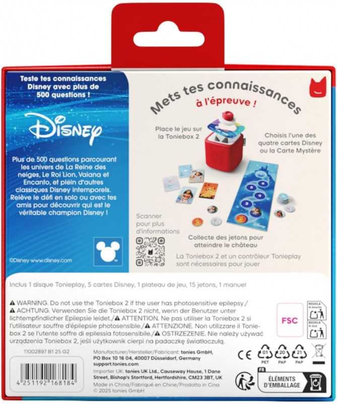 ToniePlay - Le grand quiz Disney ToniePlay - Le grand quiz Disney