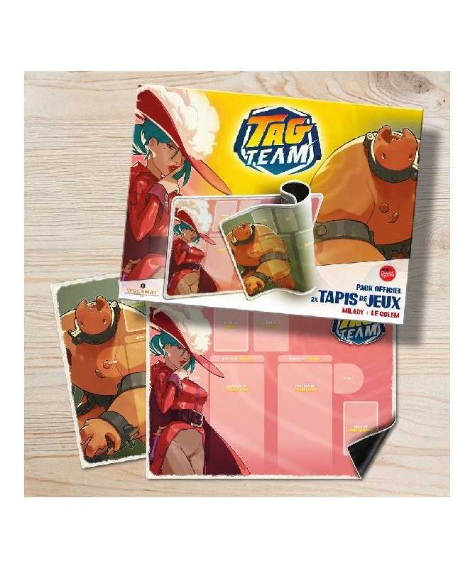 Tag Team - Kit de 2 Tapis - Milady + Golem