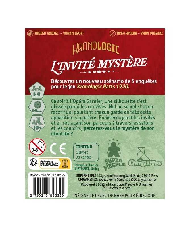 Kronologic - Paris 1920 ext. L'invité mystère