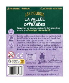 Kronologic - Cuzco 1450 ext. La vallée des offrandes