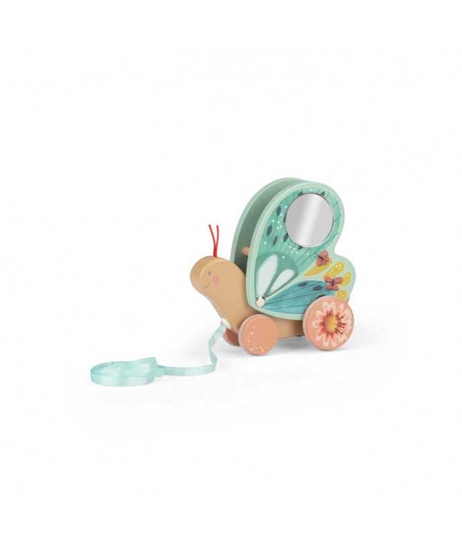 Papillon à tirer trois petits lapins Papillon à tirer trois petits lapins