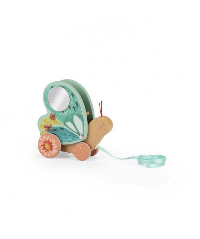 Papillon à tirer trois petits lapins Papillon à tirer trois petits lapins