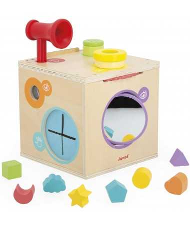 Cube sensoriel - boîte sensorielle