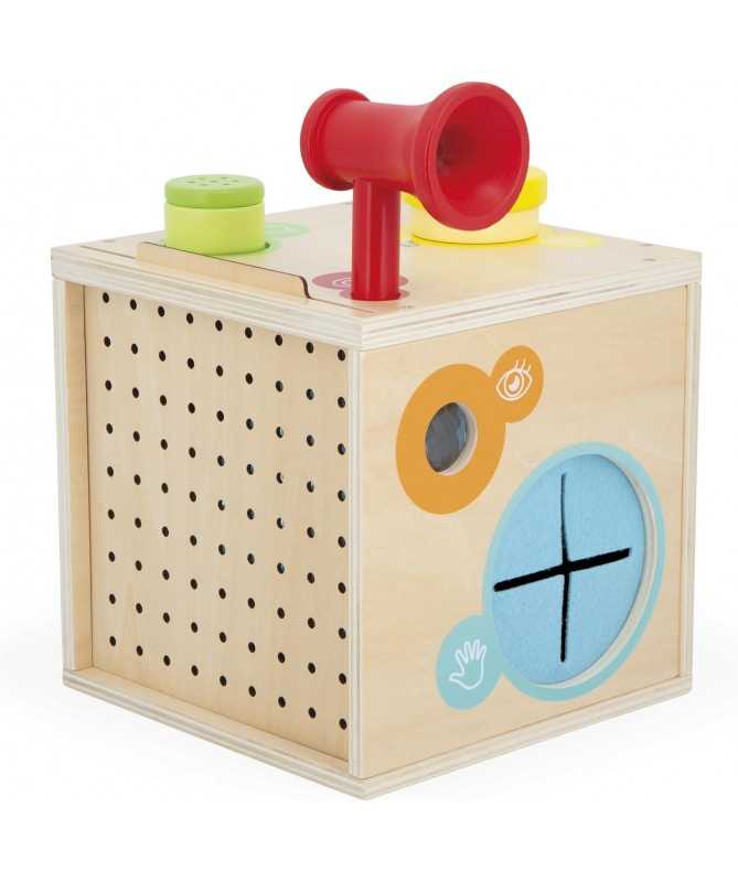 Cube sensoriel - boîte sensorielle