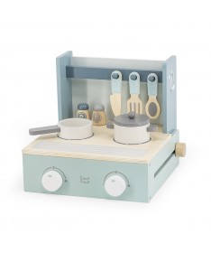 Cuisine nomade en bois - Vert