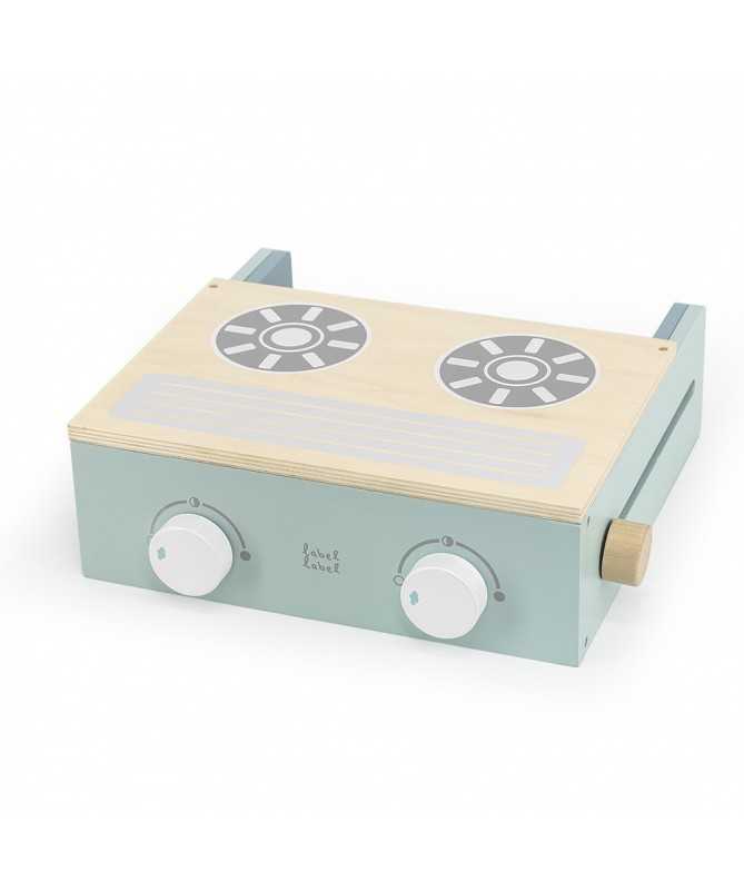 Cuisine nomade en bois - Vert