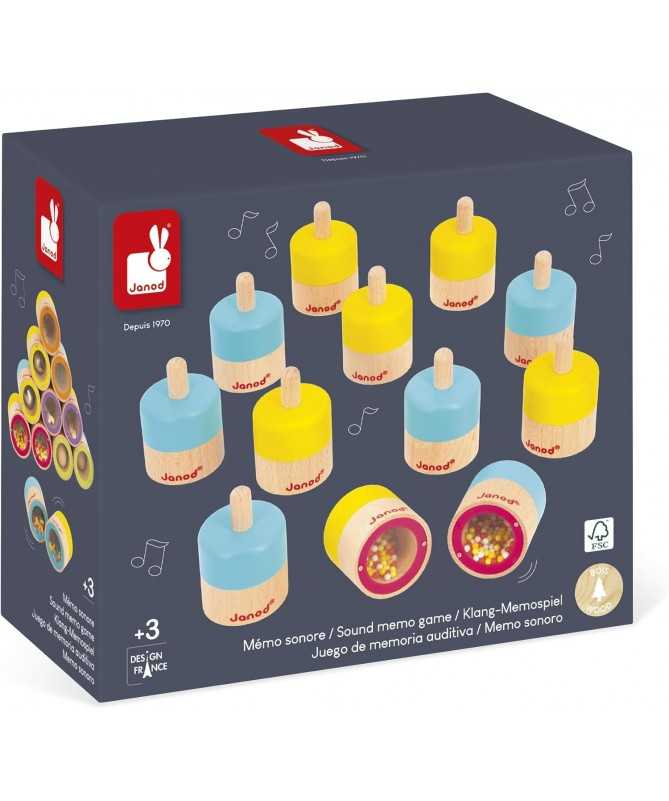 Mémo sonore en bois