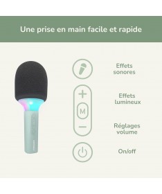 KIDYMIC - Micro karaoké vert