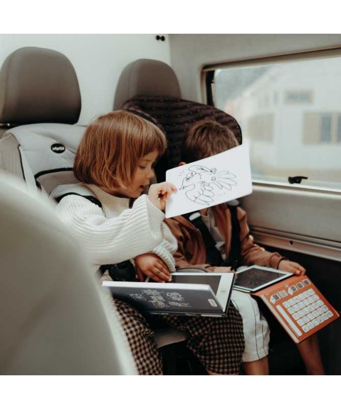 KIDYDRAW-MINI - Tablette à dessins - 30 Dinosaures