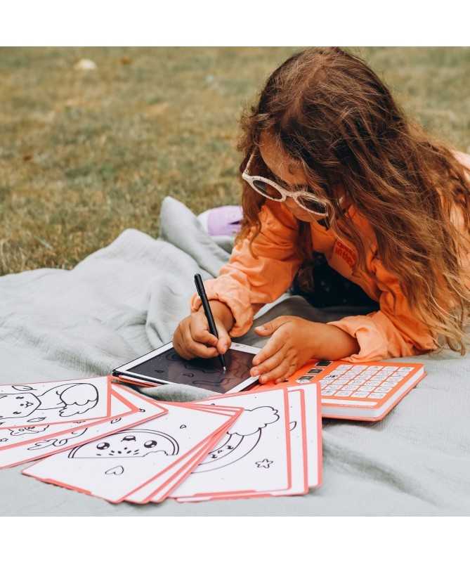 KIDYDRAW-MINI - Tablette à dessins - 30 Kawaï