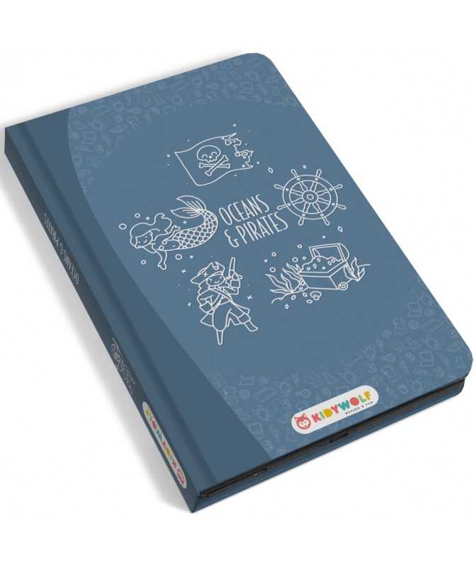 KIDYDRAW-MINI - Tablette à dessins - 30 Océans & Pirates